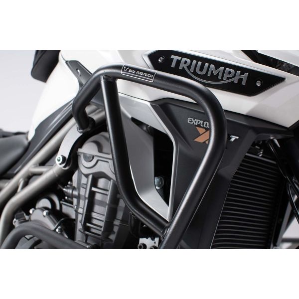 Pare-carter & tampons SW-MOTECH Crash Bar Haut Triumph Tiger 1200 Explorer (16-20)