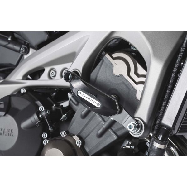 Pare-carter & tampons SW-MOTECH Patins de protection Yamaha MT-09/MT-09 Tracer/XSR900 (14-19)