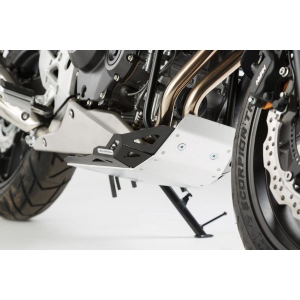 Sabot moteur SW-MOTECH Sabot Aluminium Noir Honda CB500X (13-18)