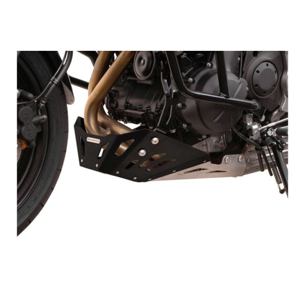 Sabot moteur SW-MOTECH Sabot Aluminium Noir Kawasaki Versys 650 (07-14)