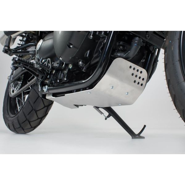 Sabot moteur SW-MOTECH Sabot Aluminium Triumph Street Scrambler/Thruxton/Street Twin (16-19)