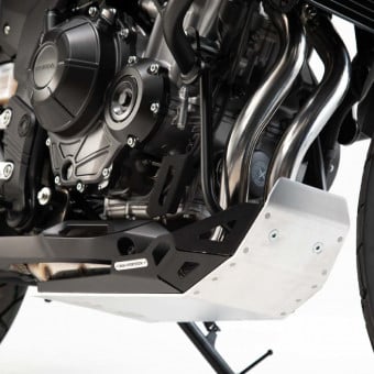 Sabot moteur SW-MOTECH Sabot Aluminium Noir Honda CB500X (18-20) Sabot moteur SW-MOTECH Sabot Aluminium Noir Honda CB500X (18-20)
