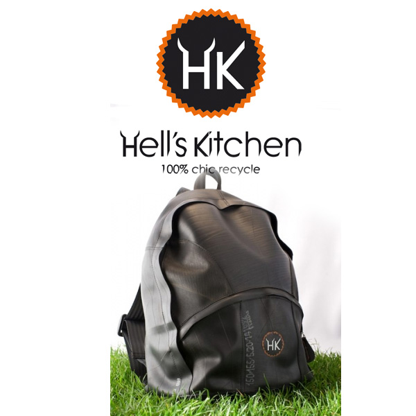 Hells Kitchen Sac a dos Pansotto Noir