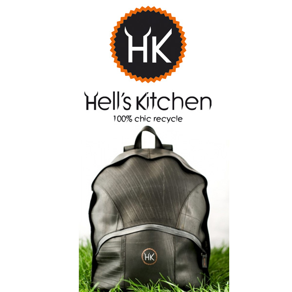 Accessoires Hells Kitchen Sac a dos Pansotto Noir