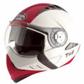 Casque Integral Airoh TR1 blanc rouge TRBR