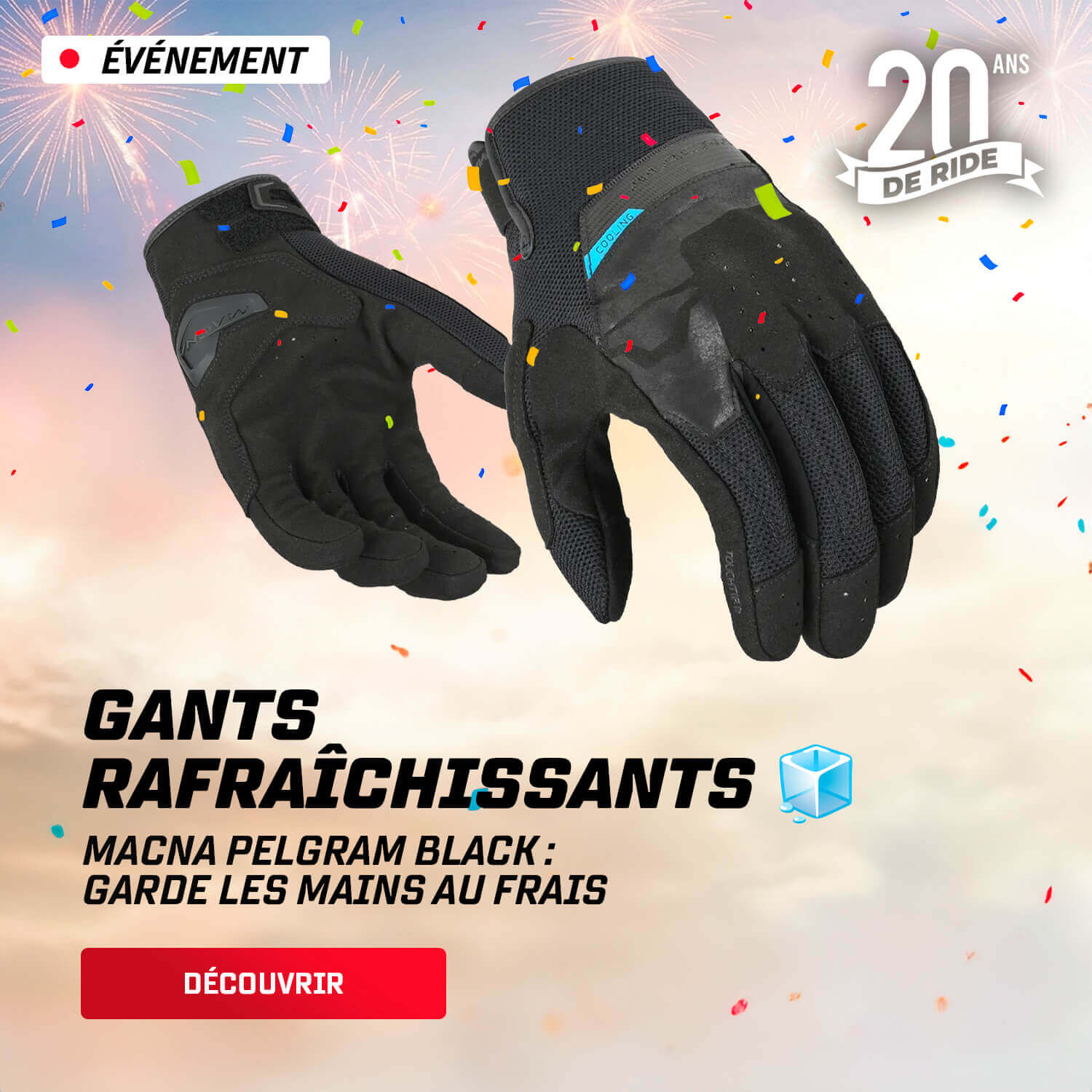Gants Macna Pelgram Black