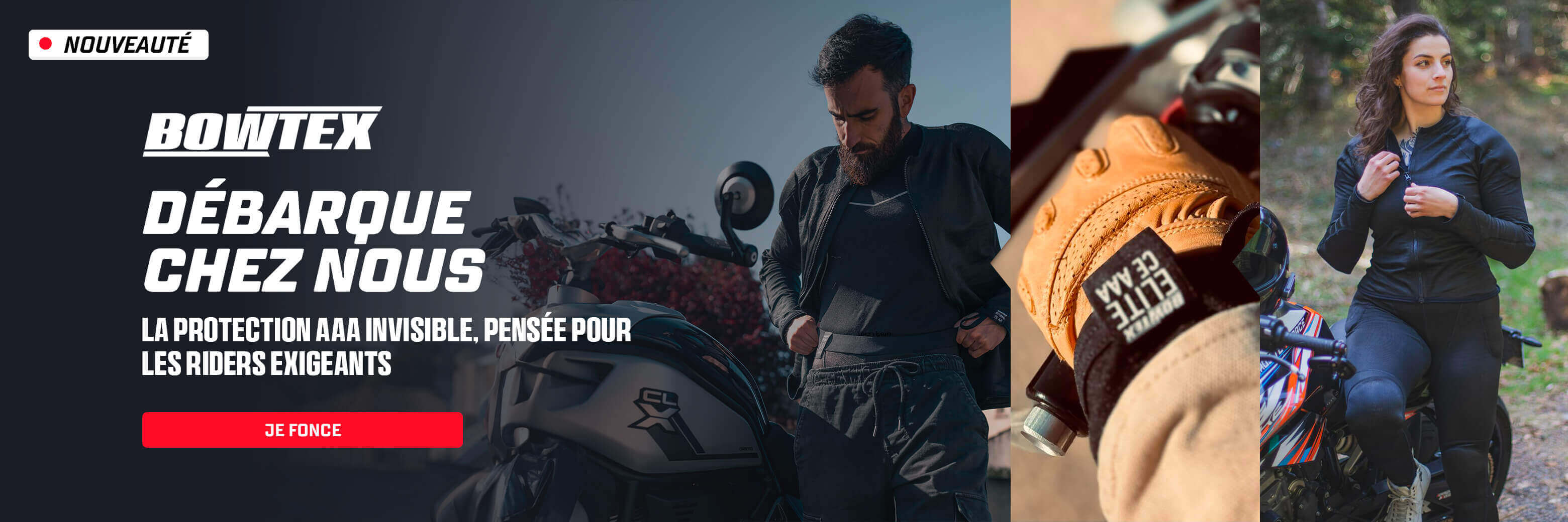 Bowtex : la protection AAA invisible, pens�e pour les riders exi