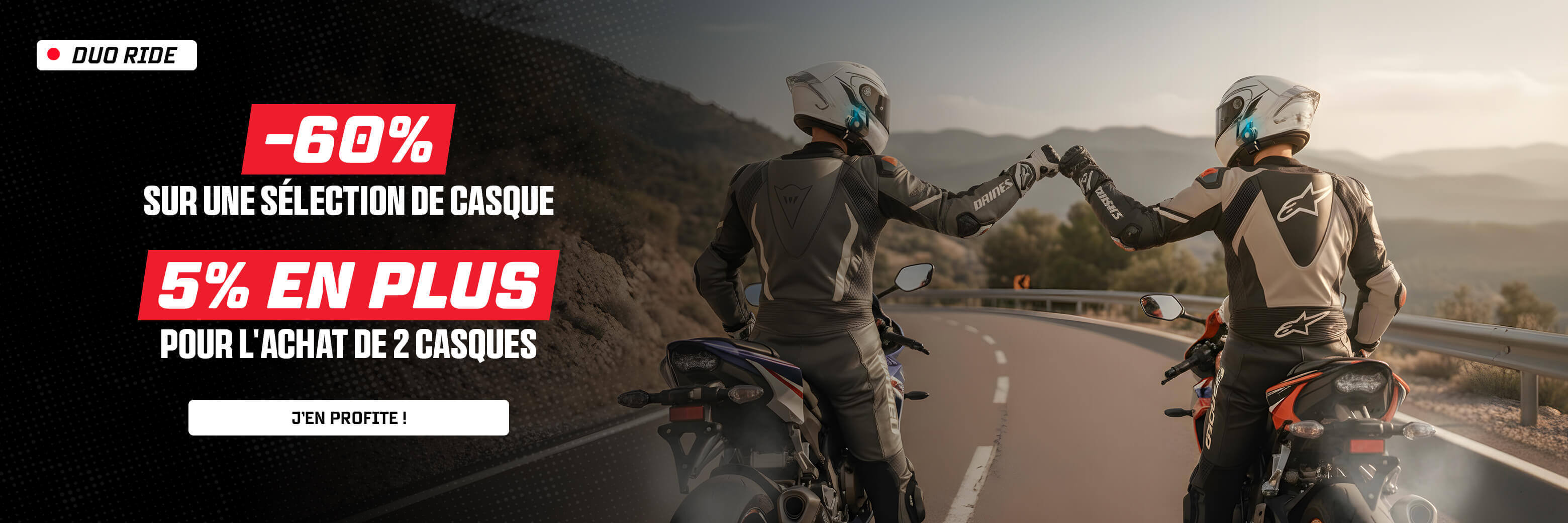 Duo Ride : rester connect�s, m�me en mouvement