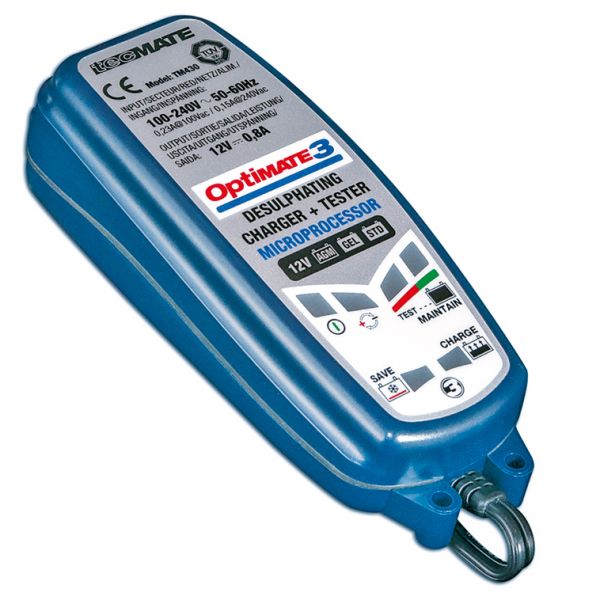 Chargeur de batterie Tecmate Optimate 3
