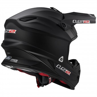 LS2 Light Evo Matt Black MX456 HPFC