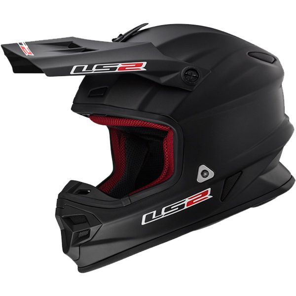 Casque Cross LS2 Light Evo Matt Black MX456 HPFC