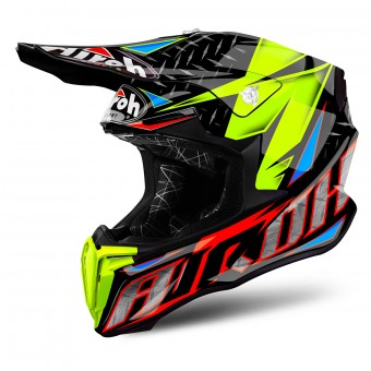 Casque Cross Airoh Casque Enduro Trial Quad Airoh Adulte