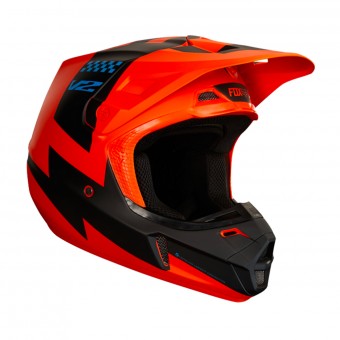 Casque Cross FOX V2 Mastar Orange Casque Cross FOX V2 Mastar Orange