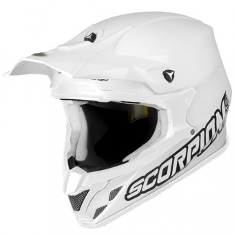 Casque Cross Scorpion VX-20 Air Blanc Casque Cross Scorpion VX-20 Air Blanc