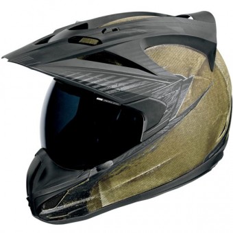Casque Cross ICON Variant Battlescar Covert Green