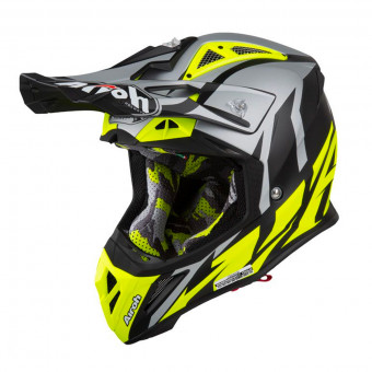 Casques Moto Cross Airoh Twist Aviator Terminator S5 Large