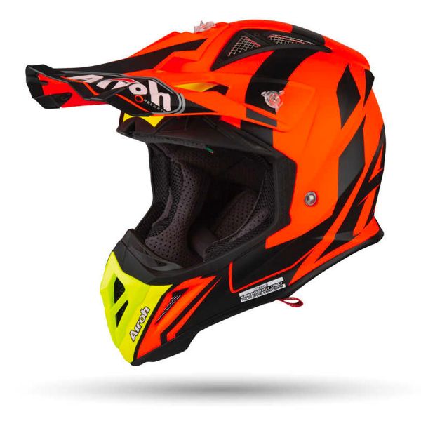 Casque Airoh Aviator 23 Ams Bigger Orange Mat Cherche Propriétaire