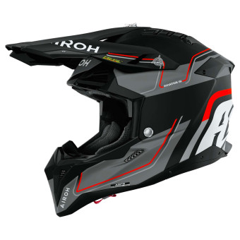 Casque Cross Airoh Aviator 3 Leader Orange Matt