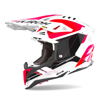 Casque Cross Airoh Aviator 3 Saber Red