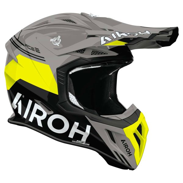 Airoh Aviator Ace 2 Fury Yellow Gloss