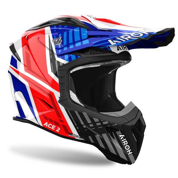 Airoh Aviator Ace 2 Proud Blue Red