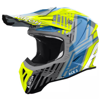 Casque Cross Airoh Aviator Ace 2 Proud Yellow