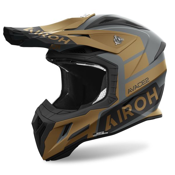 Casque Cross Airoh Aviator Ace 2 Sake Gold Matt
