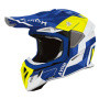 Casque Cross Airoh Aviator Ace 2 Shield Blue Yellow