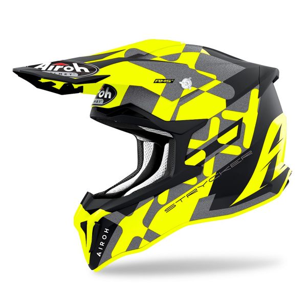 Casque Cross Airoh Striker XXX Yellow Matt Casque Cross Airoh Striker XXX Yellow Matt