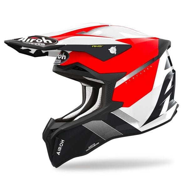 Casque Cross Airoh Strycker Blazer Red