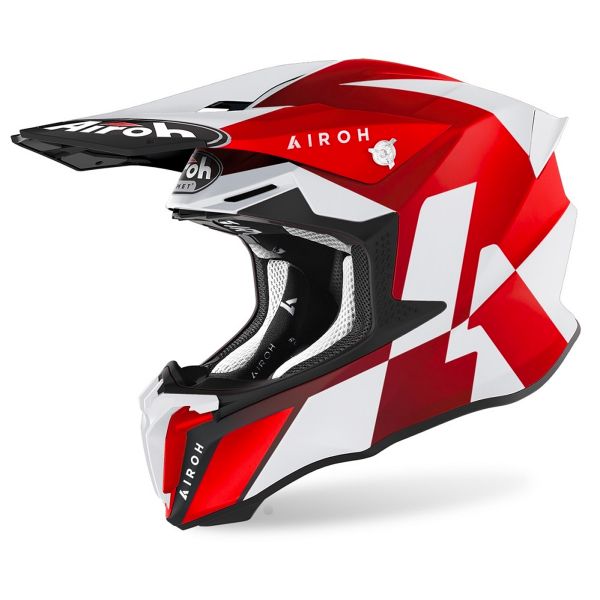 Casque Cross Airoh Twist 2.0 Lift Red Matt Casque Cross Airoh Twist 2.0 Lift Red Matt