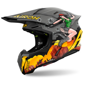 Casque Cross Airoh Twist 3 Adventure Matt