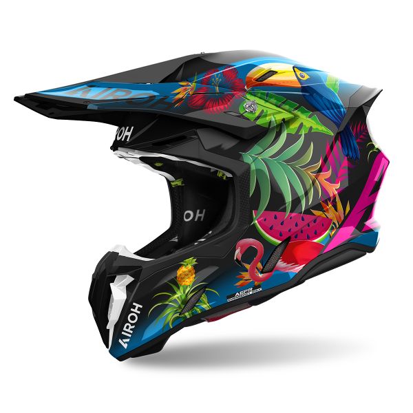 Casque Cross Airoh Twist 3 Amazonia Casque Cross Airoh Twist 3 Amazonia
