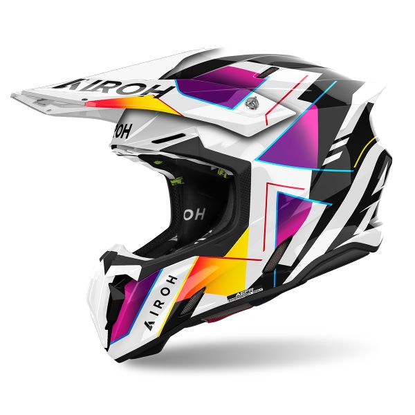 Casque Cross Airoh Twist 3 Rainbow Casque Cross Airoh Twist 3 Rainbow