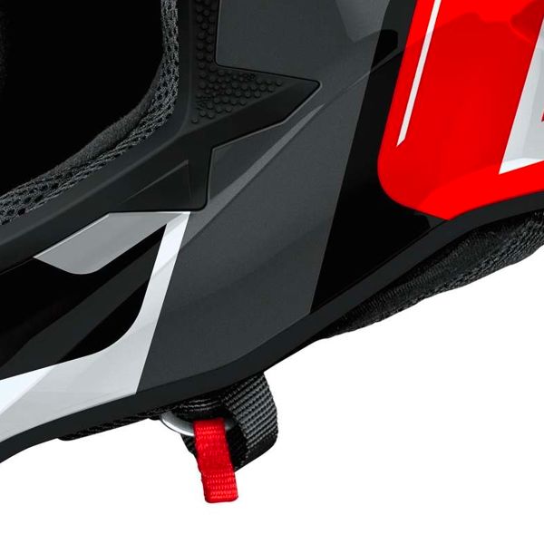 Airoh Wraaap Conquer Red Gloss