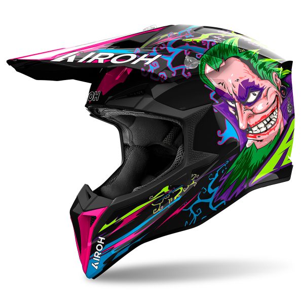 Casque Cross Airoh Wraaap Music Casque Cross Airoh Wraaap Music