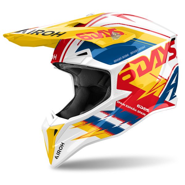 Casque Cross Airoh Wraaap Six Days Spain 2024