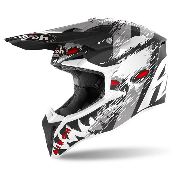Casque Cross Airoh Wraap Demon Matt