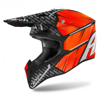 Casque Cross Airoh Wraap Idol Orange Matt Casque Cross Airoh Wraap Idol Orange Matt