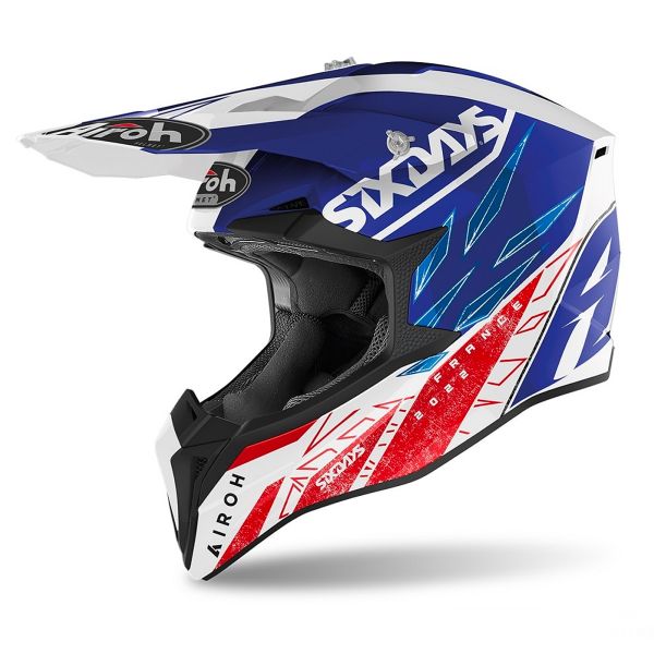 Casque Cross Airoh Wraap Six Days 2022 France