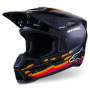Casque Cross Alpinestars S-M3 Force Black Glossy