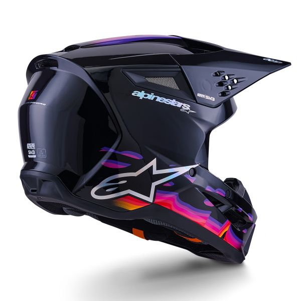 Alpinestars S-M3 Force Black Glossy