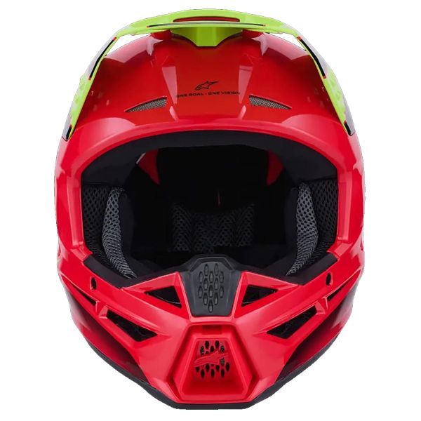 Alpinestars S-M3 Fray Red Yellow Fluo Black Glossy