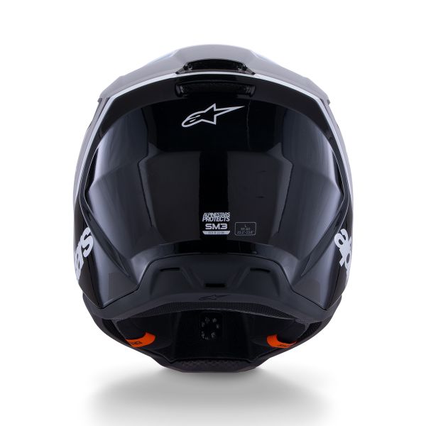 Alpinestars S-M3 Radium Black White Gray Glossy