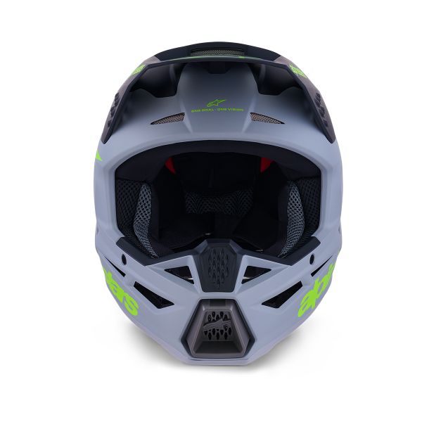 Alpinestars S-M3 Radium Gray Black Yellow FL Matt
