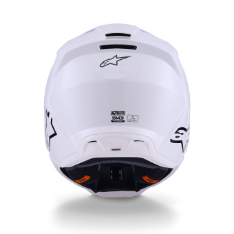 Alpinestars S-M3 Solid White Glossy