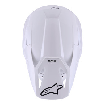 Alpinestars S-M3 Solid White Glossy