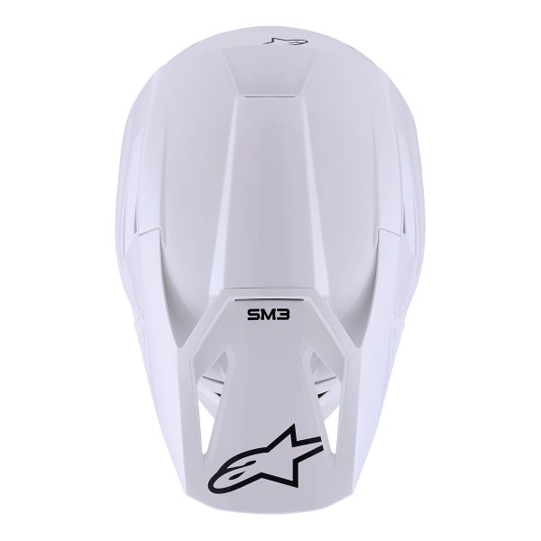 Alpinestars S-M3 Solid White Glossy