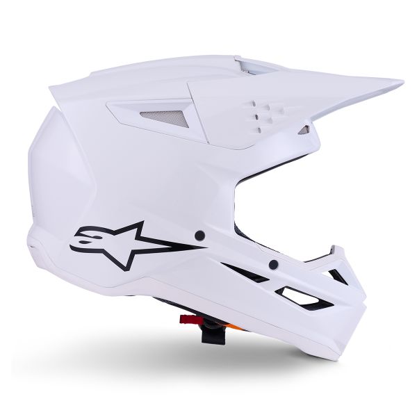Alpinestars S-M3 Solid White Glossy