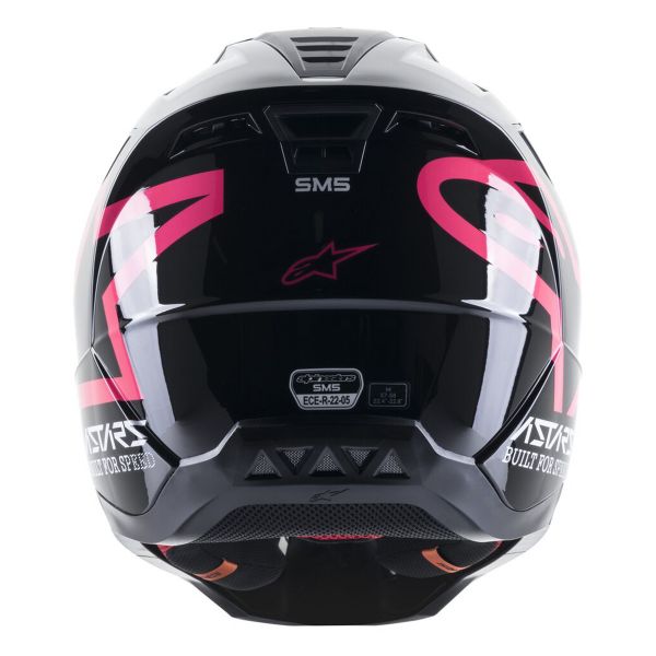 Alpinestars S-M5 Compass Black Diva Pink